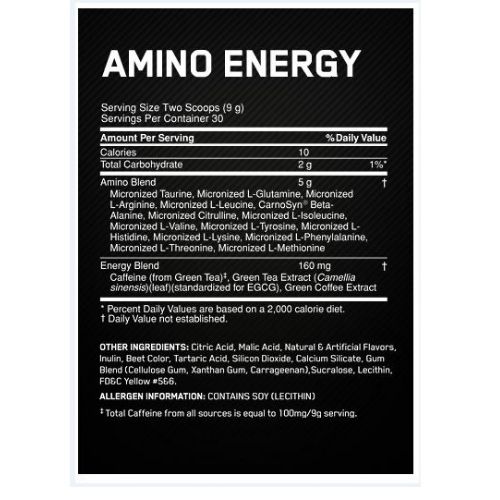 Amino Energy 30sv