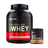 Gold Standard Whey 5lb + Gold Preworkout 30sv