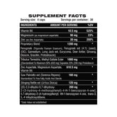 Testosterone Booster Muscle Growth Supplement Facts