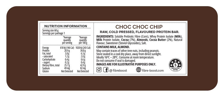 Fibre Boost Cold Pressed Protein Bars 12pk
