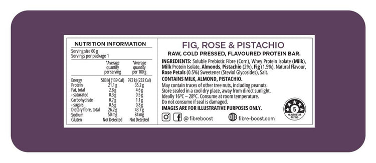 Fibre Boost Cold Pressed Protein Bars 12pk
