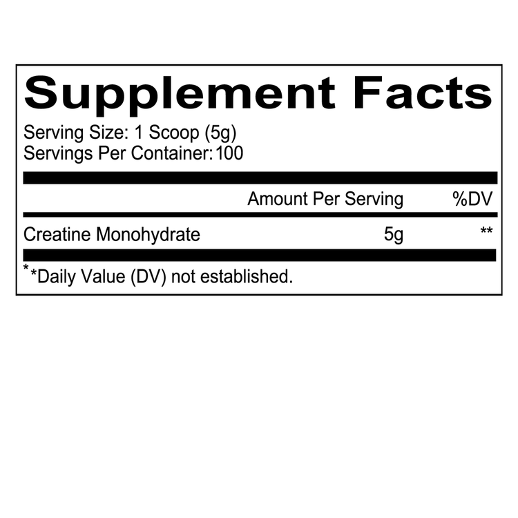 Redcon1 Creatine Monohydrate 100sv