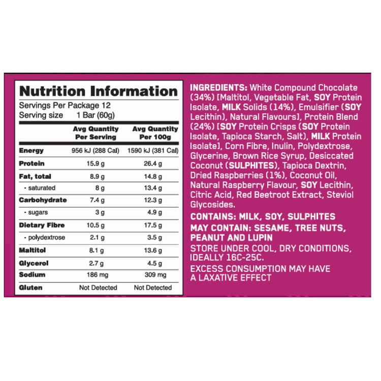 Optimum Nutrition Protein Bar 12pk