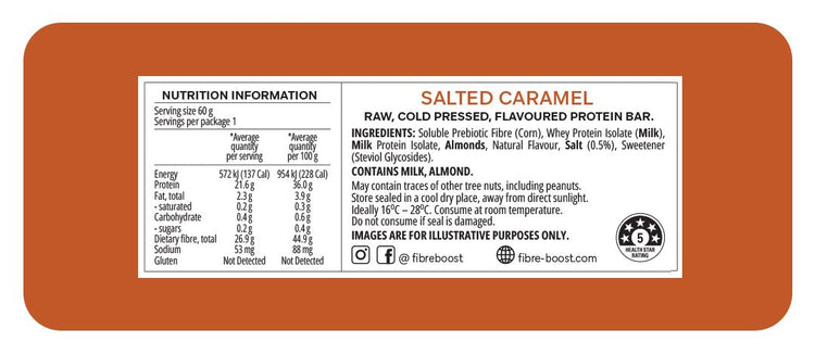 Fibre Boost Cold Pressed Protein Bars 12pk