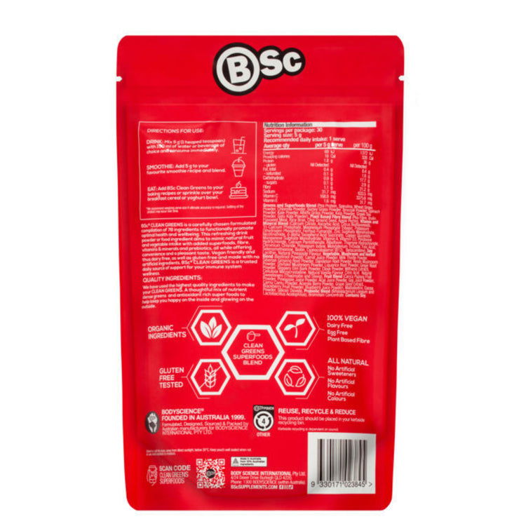 BSC Clean Greens 150g