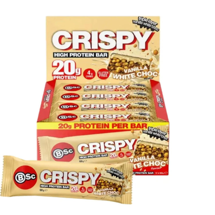 Bsc High Protein Crispy Bar 12pk