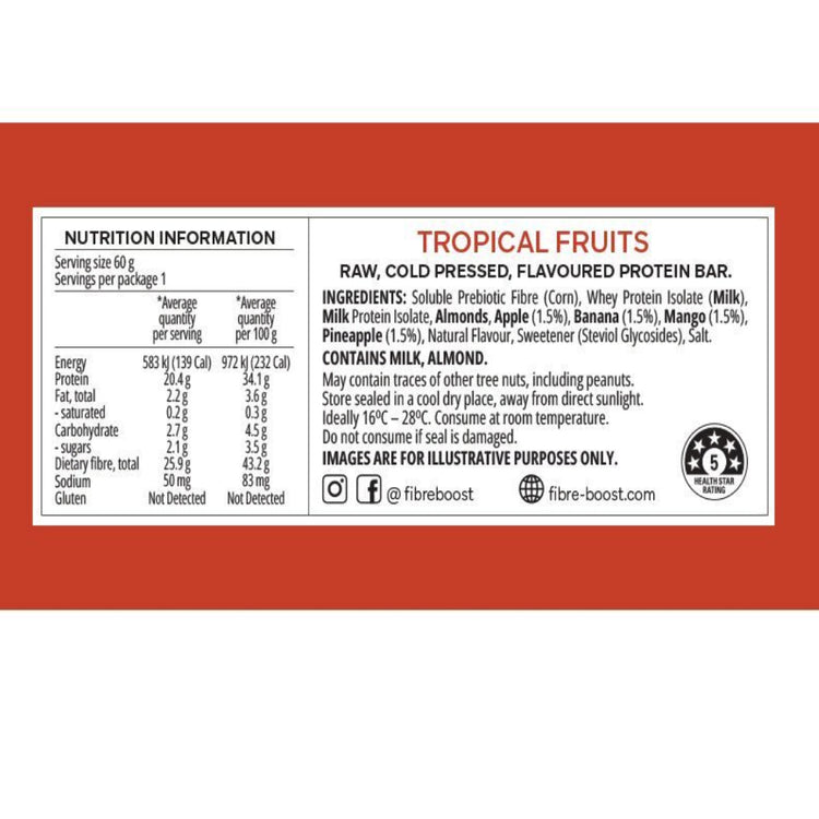 Fibre Boost Cold Pressed Protein Bars 12pk