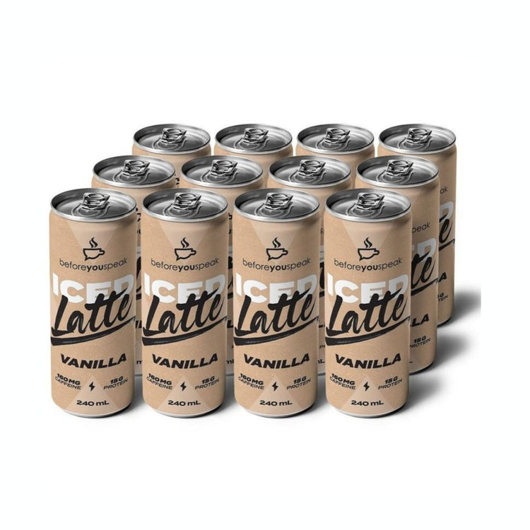 Before You Speak Protein Iced Latte Rtd (240ml) x 12