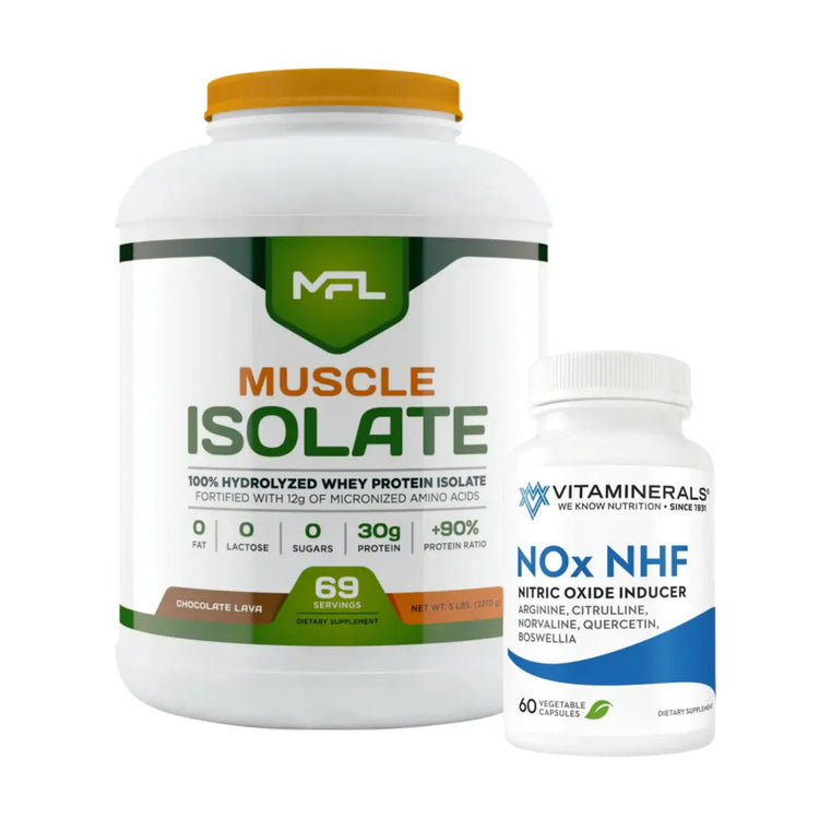 MFL Muscle Isolate 5lb + Free Vitaminerals NOx